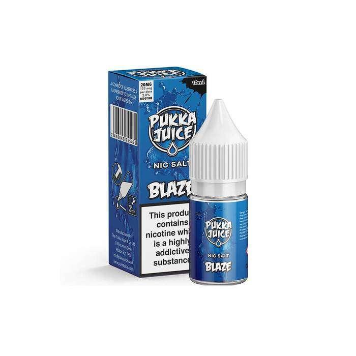 Product Image of Blaze Nic Salt E-Liquid by Pukka Juice 10ml