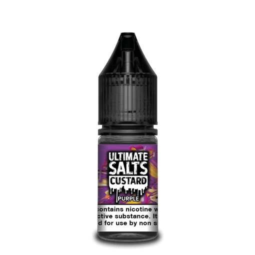 Product Image of Purple Custard Nic Salt E-Liquid by Ultimate Salts 10ml