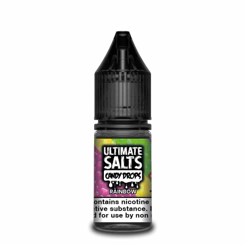 Product Image of Rainbow Nic Salt E-Liquid by Ultimate Salts Candy Drops 10ml