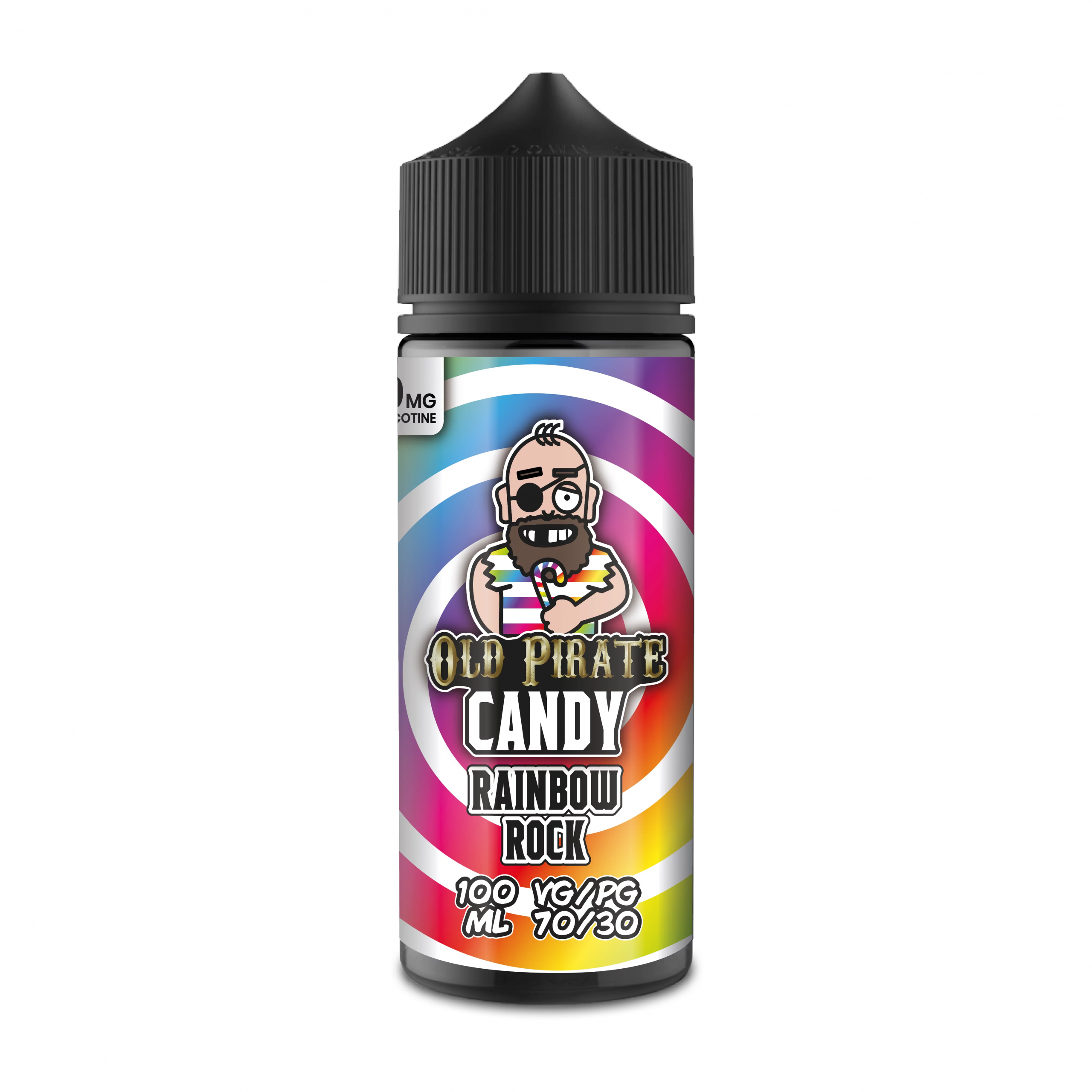 Product Image of Old Pirate E Liquid Candy - Rainbow Rock - 100ml