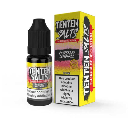 Product Image of Raspberry Lemonade Nic Salt E-Liquid by TenTen 10ml