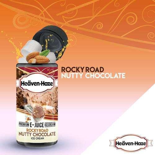 Product Image of Heaven Haze E Liquid - Rocky Road Nutty Chocolate - 100ml