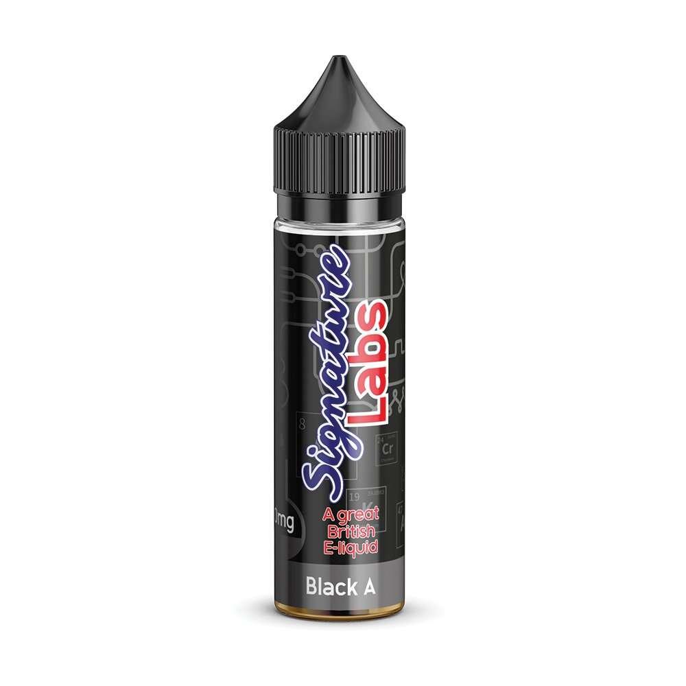 Product Image of Signature Labs E Liquid - Black A - 50ml