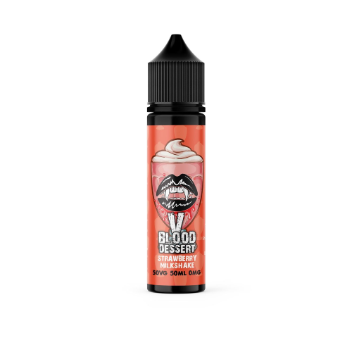 Product Image of Vampire Blood E Liquid Dessert - Strawberry Milkshake - 50ml