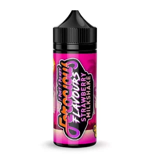 Product Image of Ferocious Fruit Frenzy E Liquid - Strawberry Milkshake - 100ml