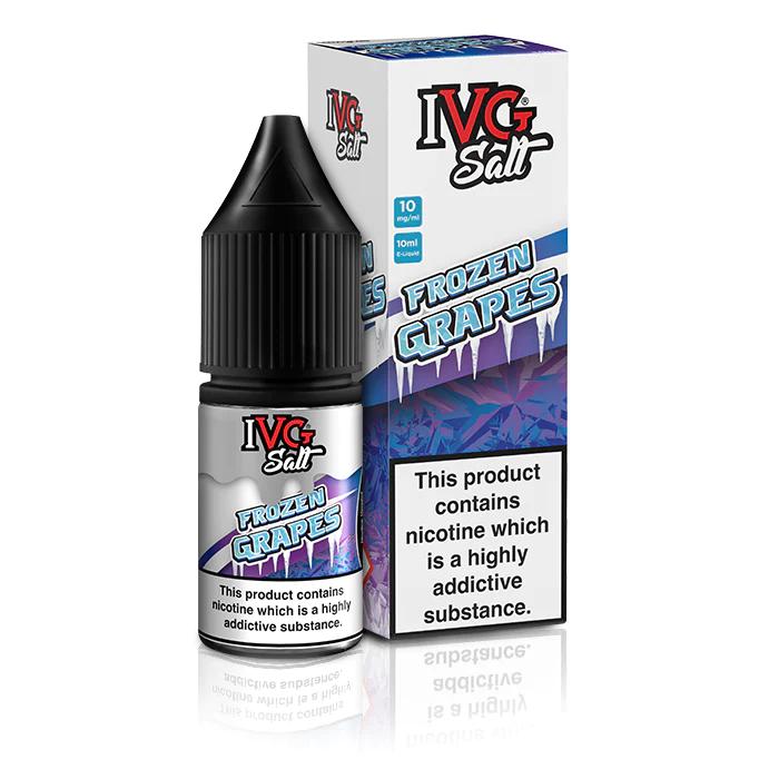 Product Image of Frozen Grapes Nic Salt E-Liquid by IVG 10ml