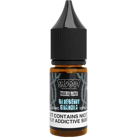 Product Image of Blueberry Granola Nic Salt E-Liquid by Sad Boy 10ml