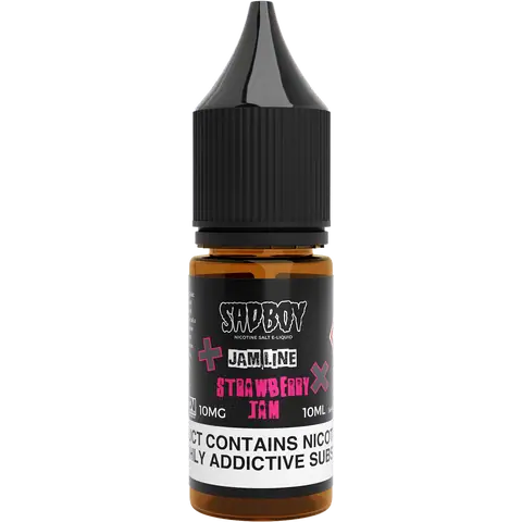 Product Image of Strawberry Jam Nic Salt E-Liquid by Sad Boy 10ml