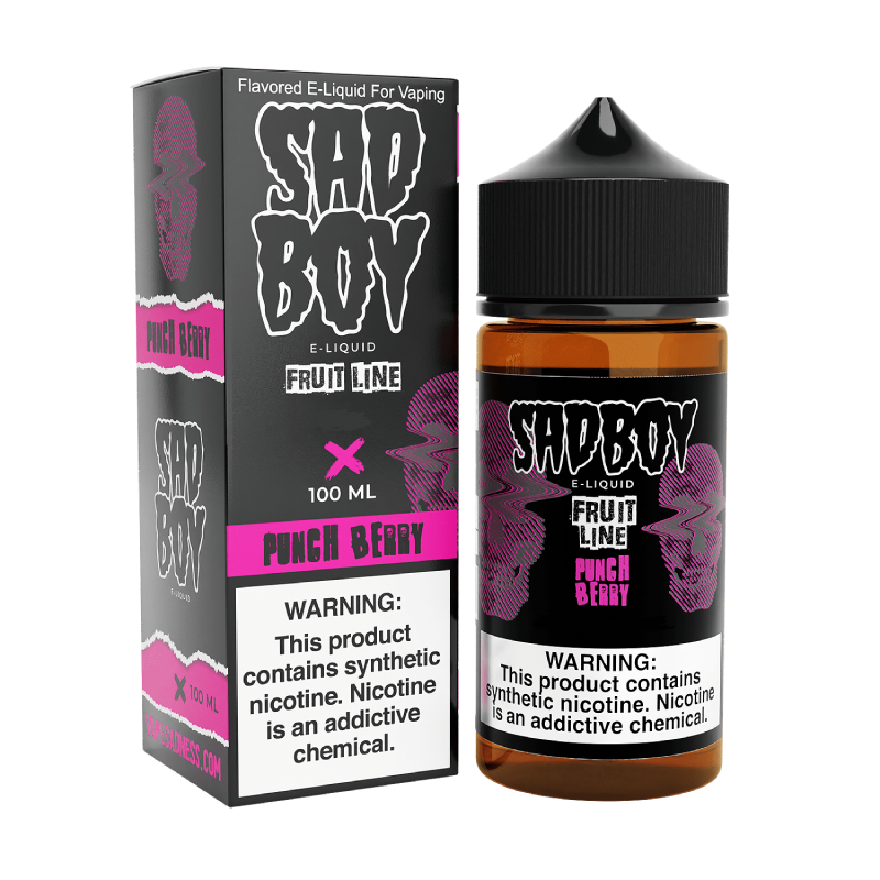 Product Image of Sadboy E Liquid - Punch Berry - 100ml