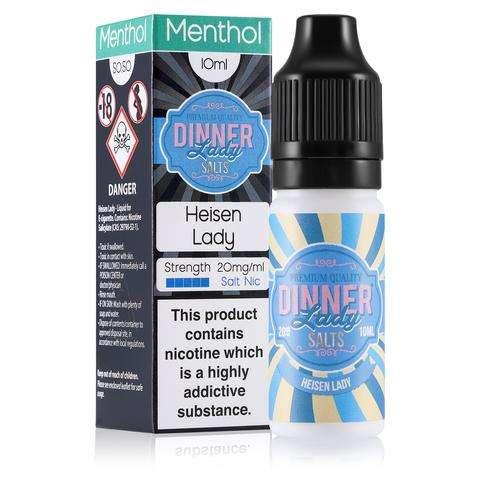 Product Image of Heisen Lady (Blue Menthol) Nic Salt E-Liquid by Dinner Lady 10ml