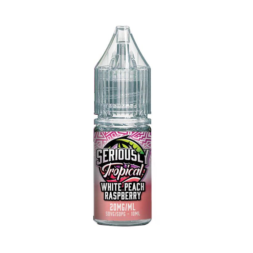 Product Image of White Peach Raspberry Nic Salt E-Liquid by Seriously Tropical 10ml