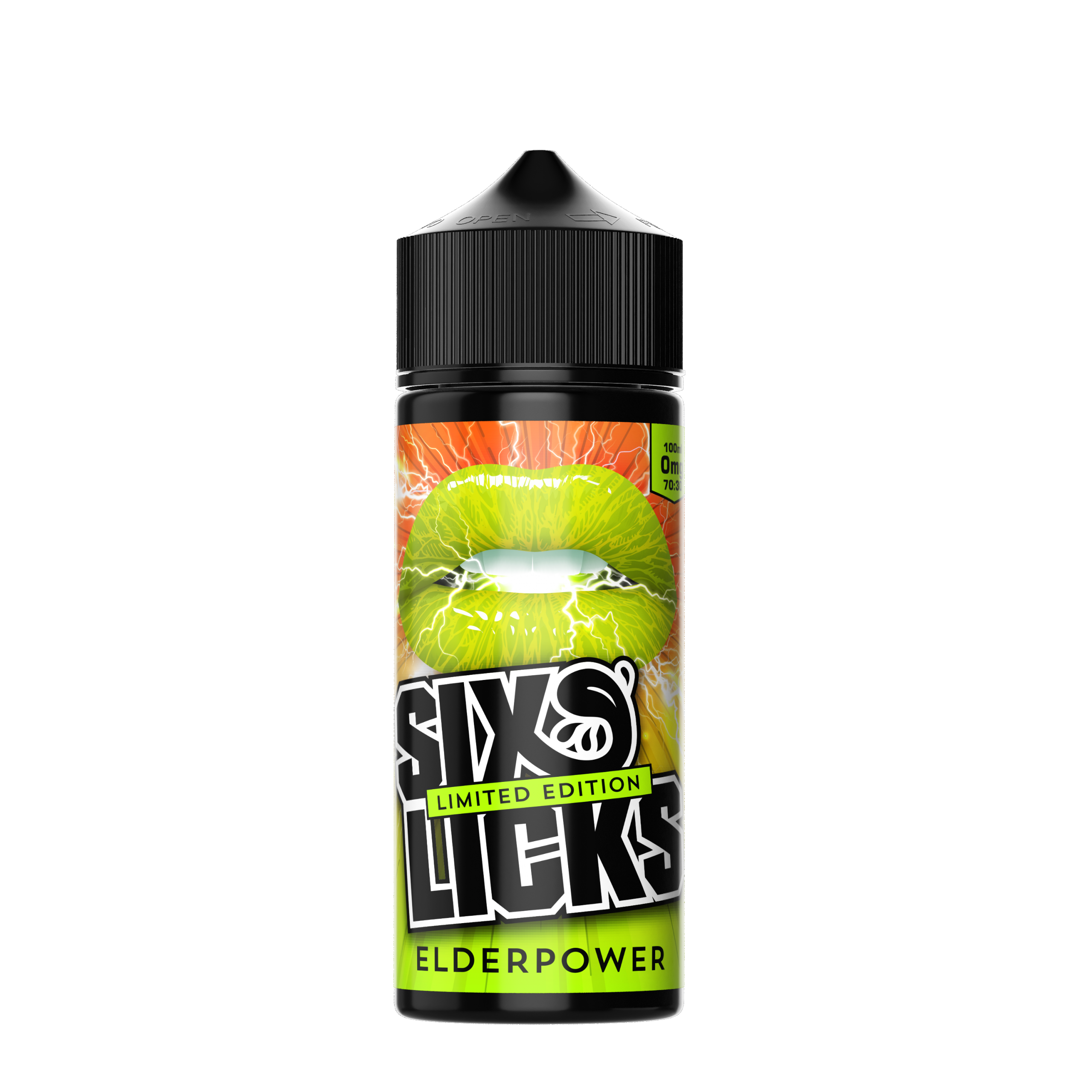 Product Image of Six Licks E Liquid - Elderpower - 100ml