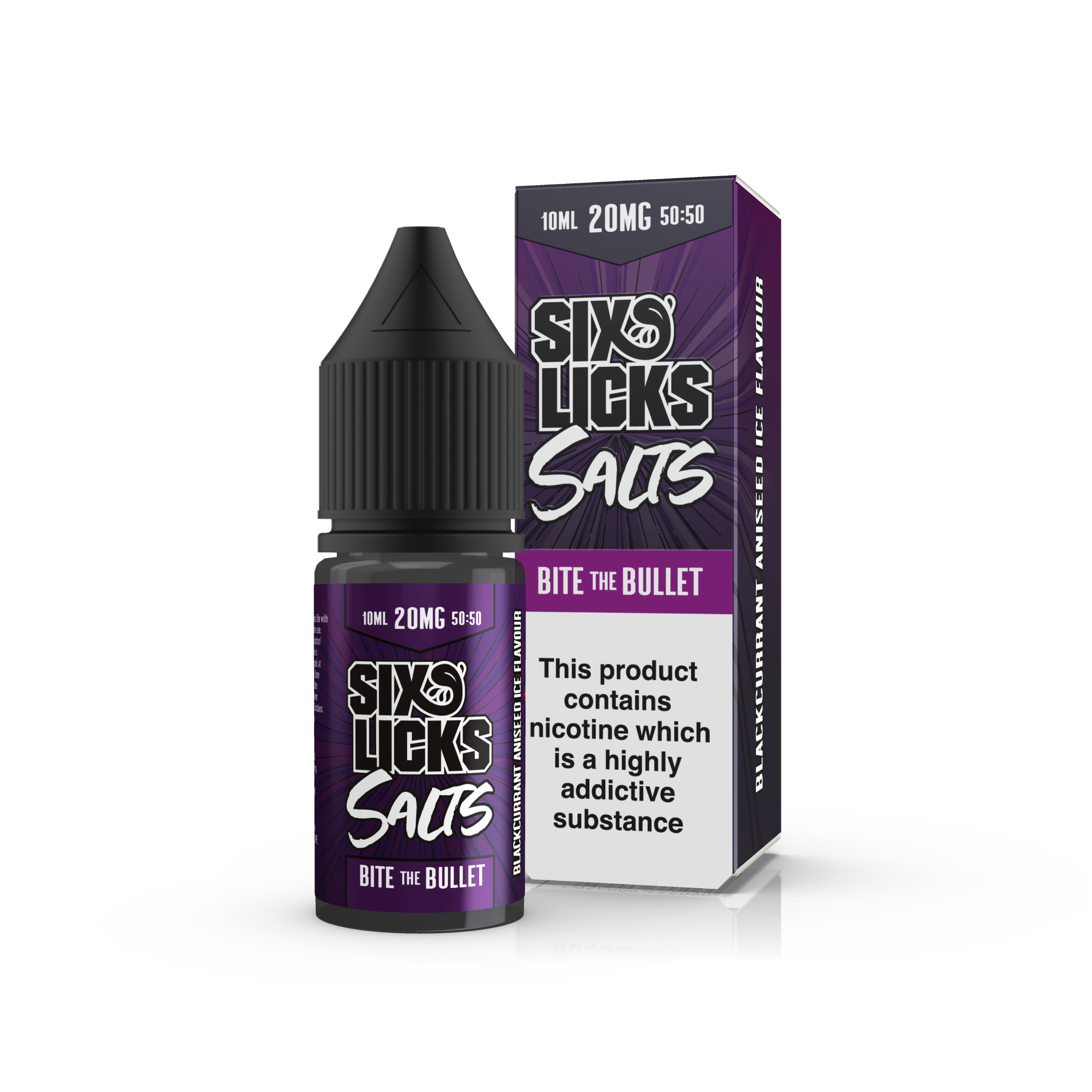 Product Image of Bite the Bullet Nic Salt E-Liquid by Six Licks 10ml