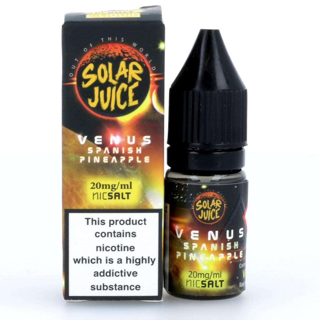 Product Image of Venus Spanish Pineapple Nic Salt E-Liquid by Solar Juice 10ml