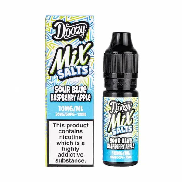 Product Image of Sour Blue Raspberry Apple Nic Salt E-Liquid by Doozy Mix 10ml