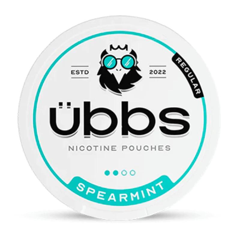 Product Image of Spearmint Nicotine Pouches by Ubbs