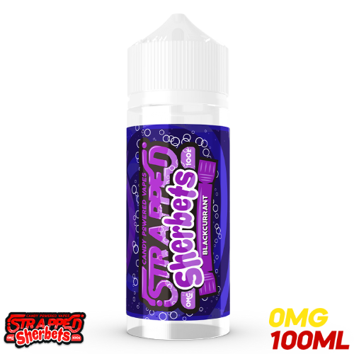 Product Image of Strapped Sherbets E Liquid - Blackcurrant Sherbet - 100ml