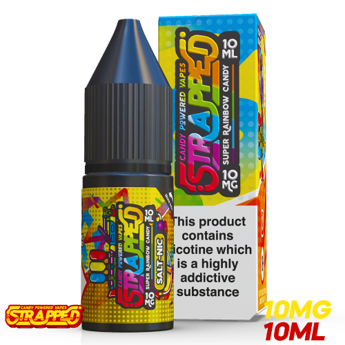 Product Image of Super Rainbow Candy Nic Salt E Liquid by Strapped 10ml