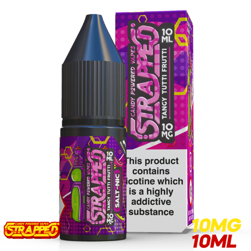 Product Image of Tangy Tutti Frutti Nic Salt E Liquid by Strapped 10ml