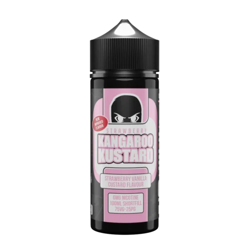 Product Image of Strawberry Vanilla Custard Shortfill E-Liquid by Cloud Thieves Kangaroo Kurstard 100ml