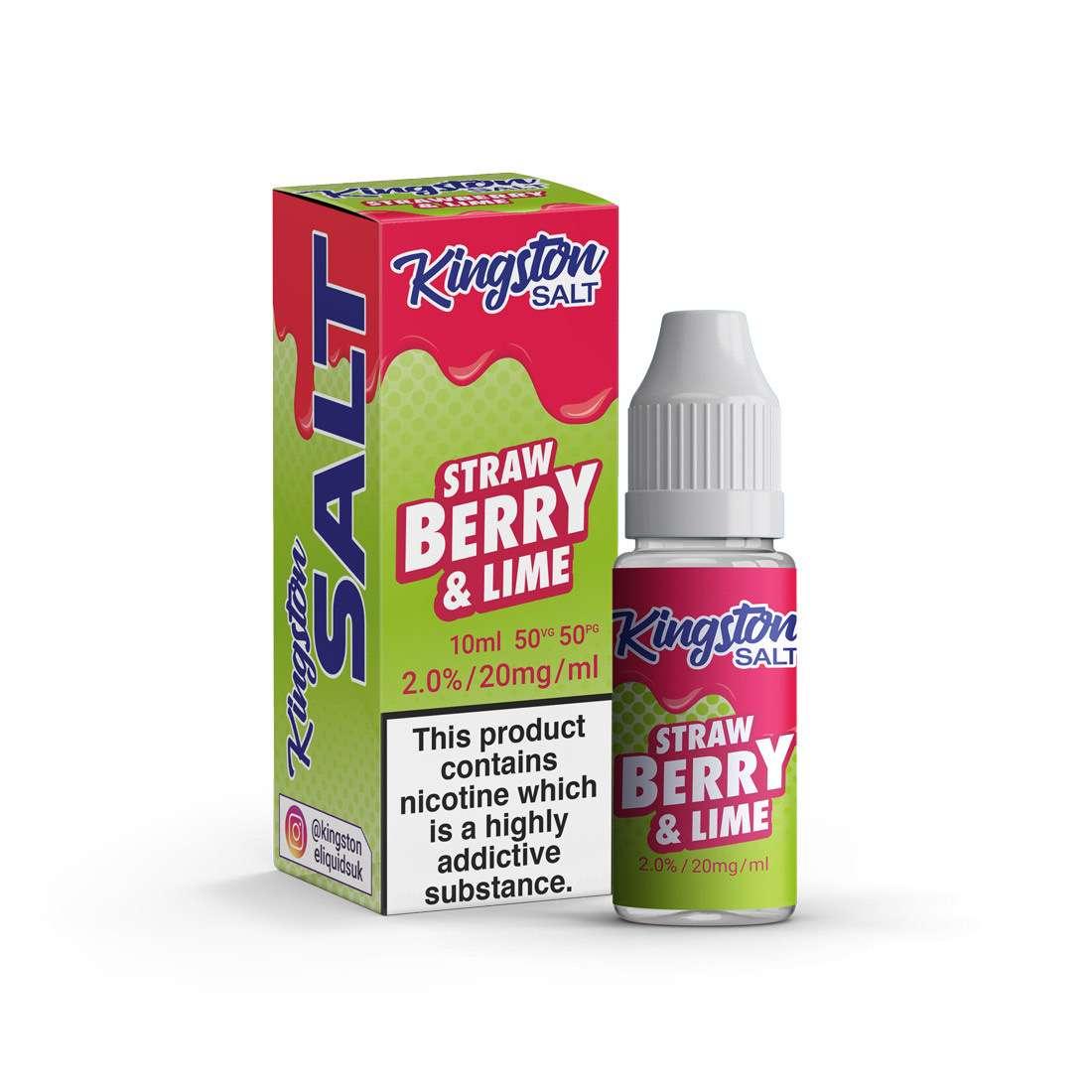 Product Image of Kingston Salt Nic Salt - Strawberry & Lime - 10ml