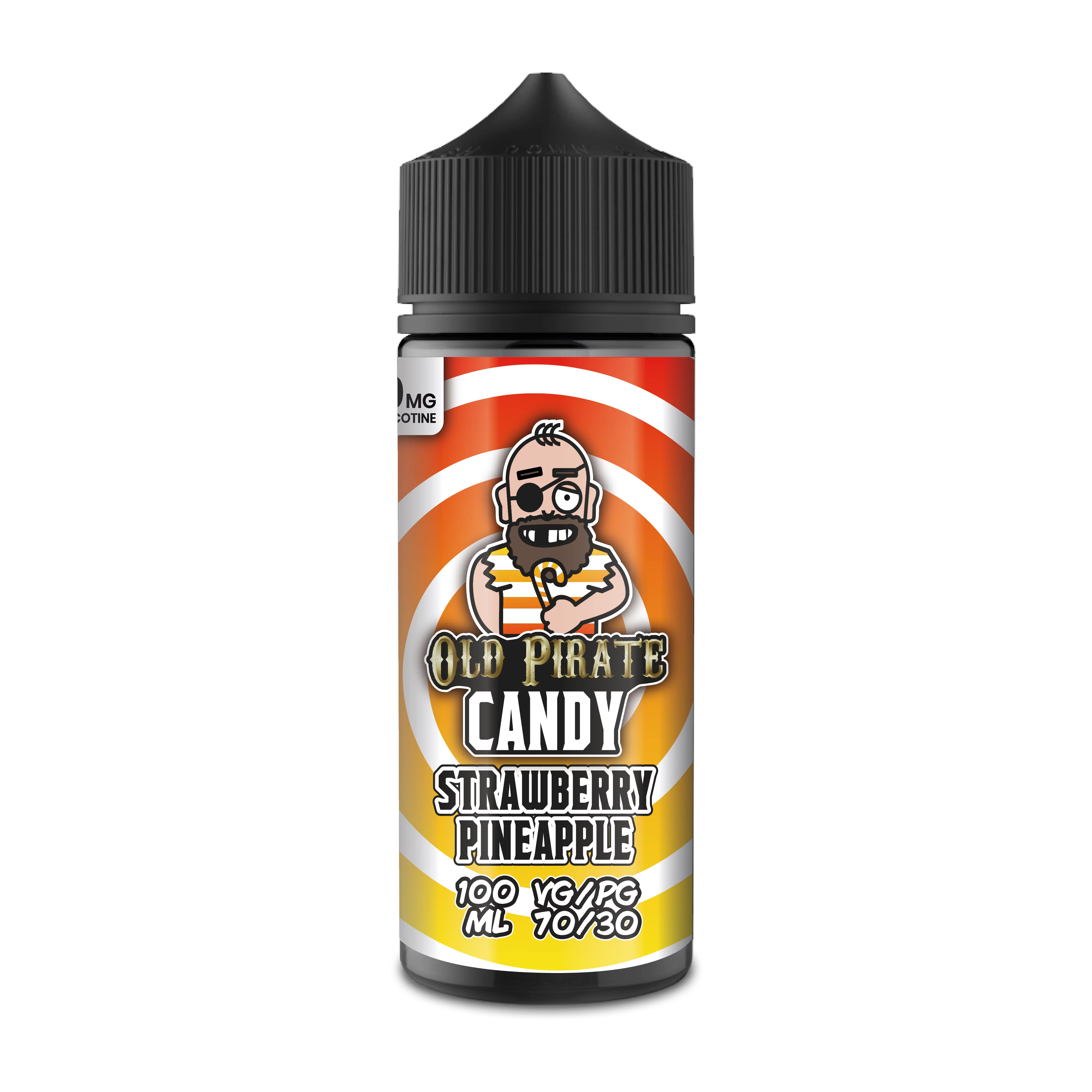 Product Image of Old Pirate E Liquid Candy - Strawberry Pineapple - 100ml