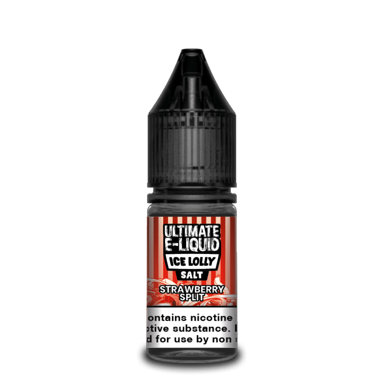 Product Image of Strawberry Split Ice Lolly Nic Salt E-Liquid by Ultimate Salts 10ml