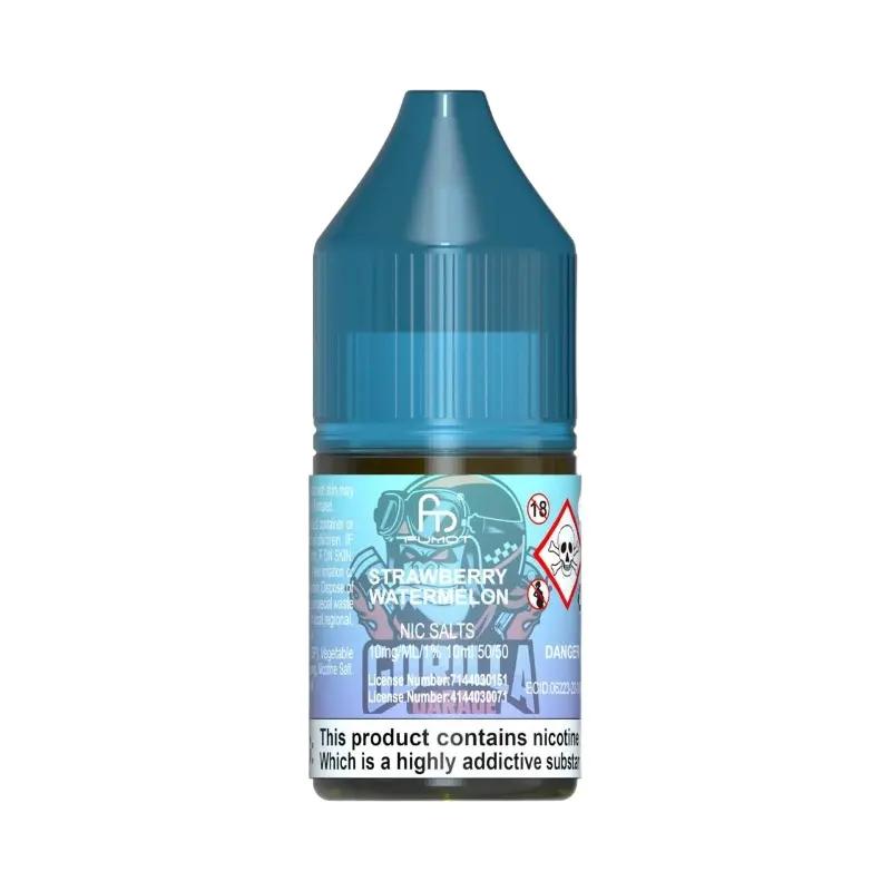 Product Image of Strawberry Watermelon Lemonade Nic Salt E-Liquid R and M Tornado Salts By Fumot 10ml