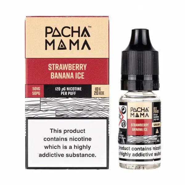 Product Image of Pacha Mama Nic Salt - Strawberry Banana Ice - 10ml