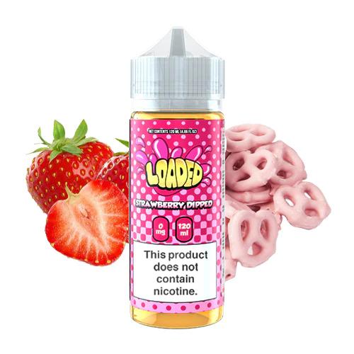 Product Image of Strawberry Dipped Shortfill E-Liquid by Loaded 100ml