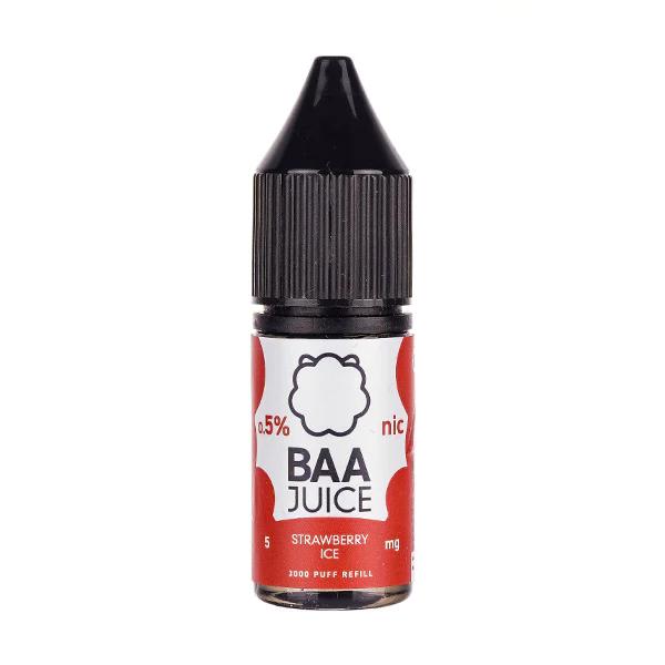 Product Image of Strawberry Ice Nic Salt Eliquid by Baa Juice 10ml