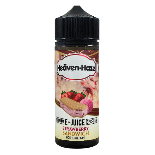 Product Image of Heaven Haze E Liquid - Strawberry Sandwich Ice Cream - 100ml