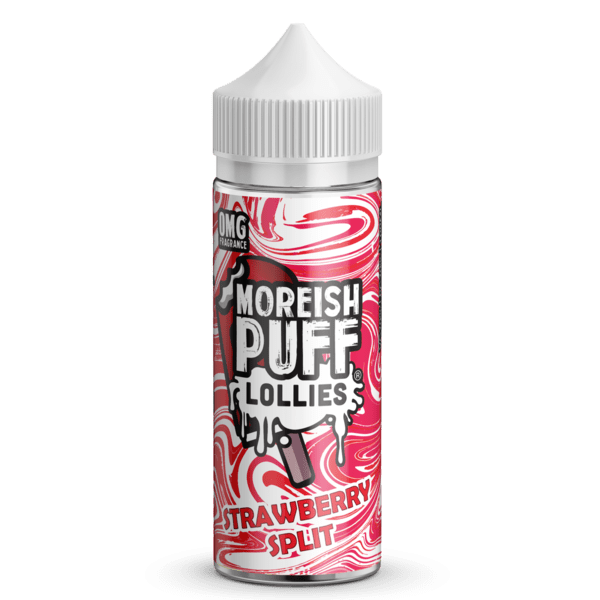 Product Image of Moreish Puff Lollies E Liquid - Strawberry Split - 100ml