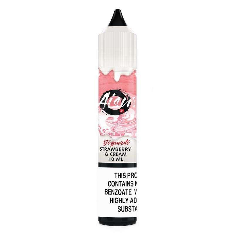 Product Image of Strawberry & Cream Nic Salt E-Liquid by ZAP! Juice Aisu Yoguruto 10ml