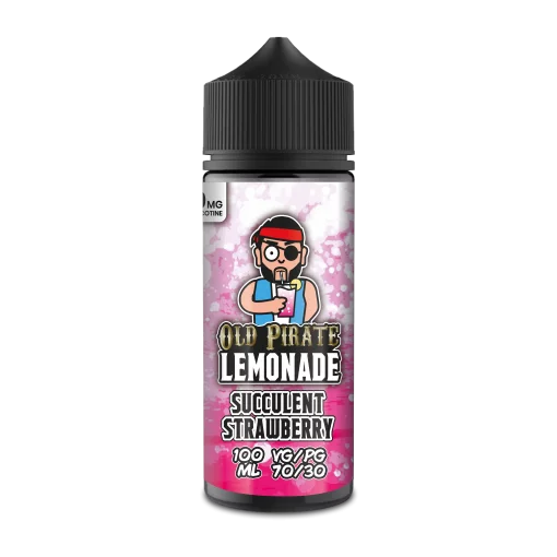 Product Image of Old Pirate E Liquid Lemonade - Succulent Strawberry - 100ml