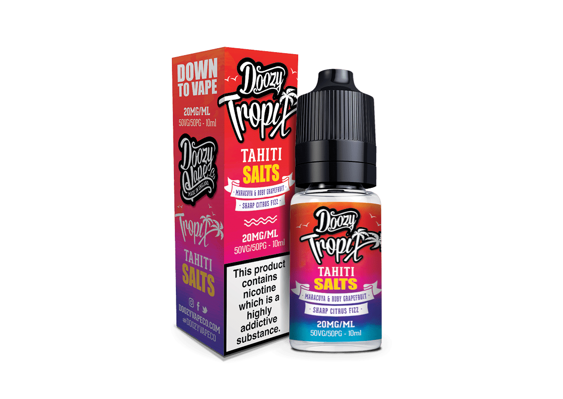 Product Image of Tahiti Nic Salt E-Liquid by Doozy Vape Tropix 10ml