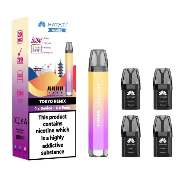 Product Image of Hayati Remix 2400 Puffs Disposable Pod Kit