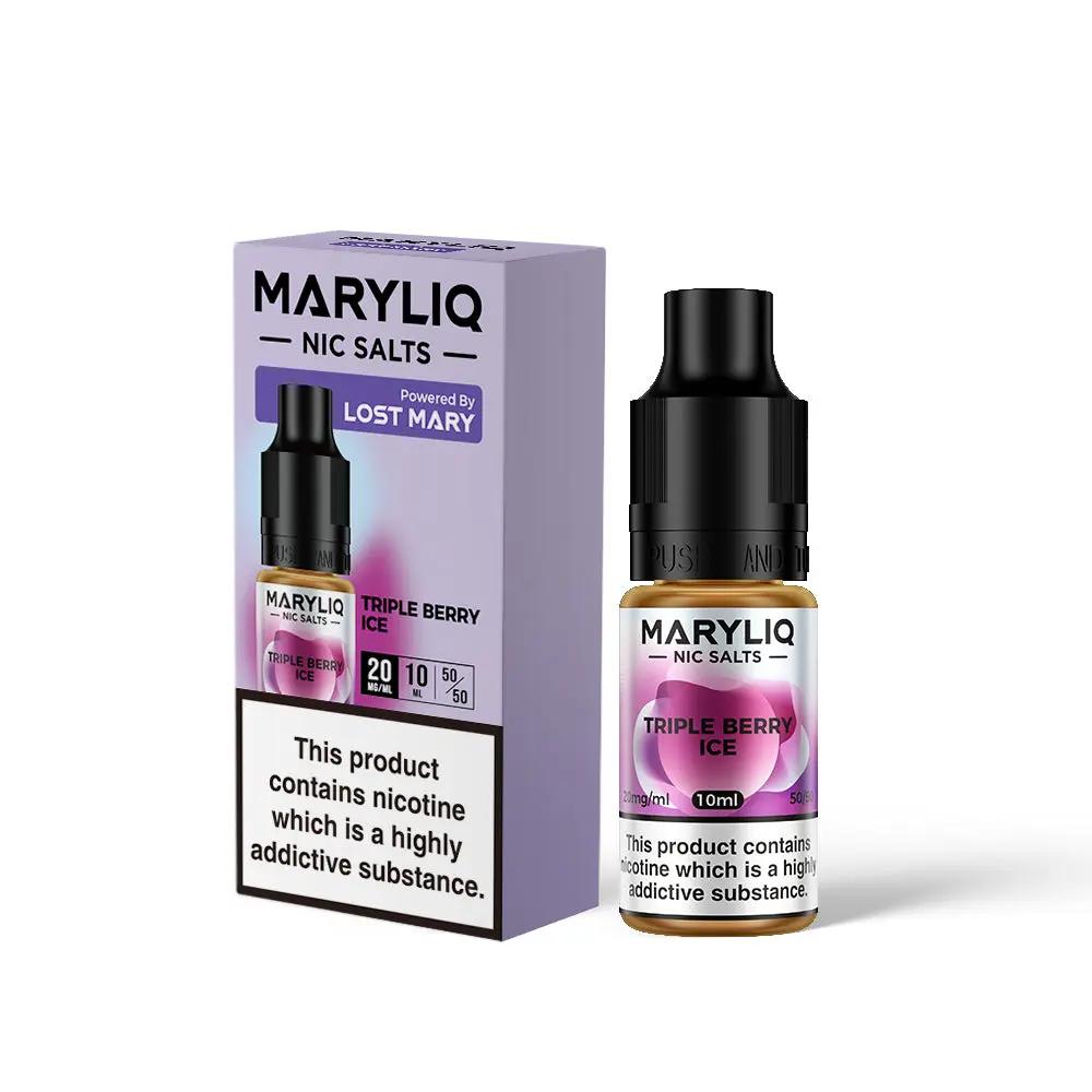 Product Image of Triple Berry Ice Nic Salt E-Liquid by Maryliq Salts 10ml