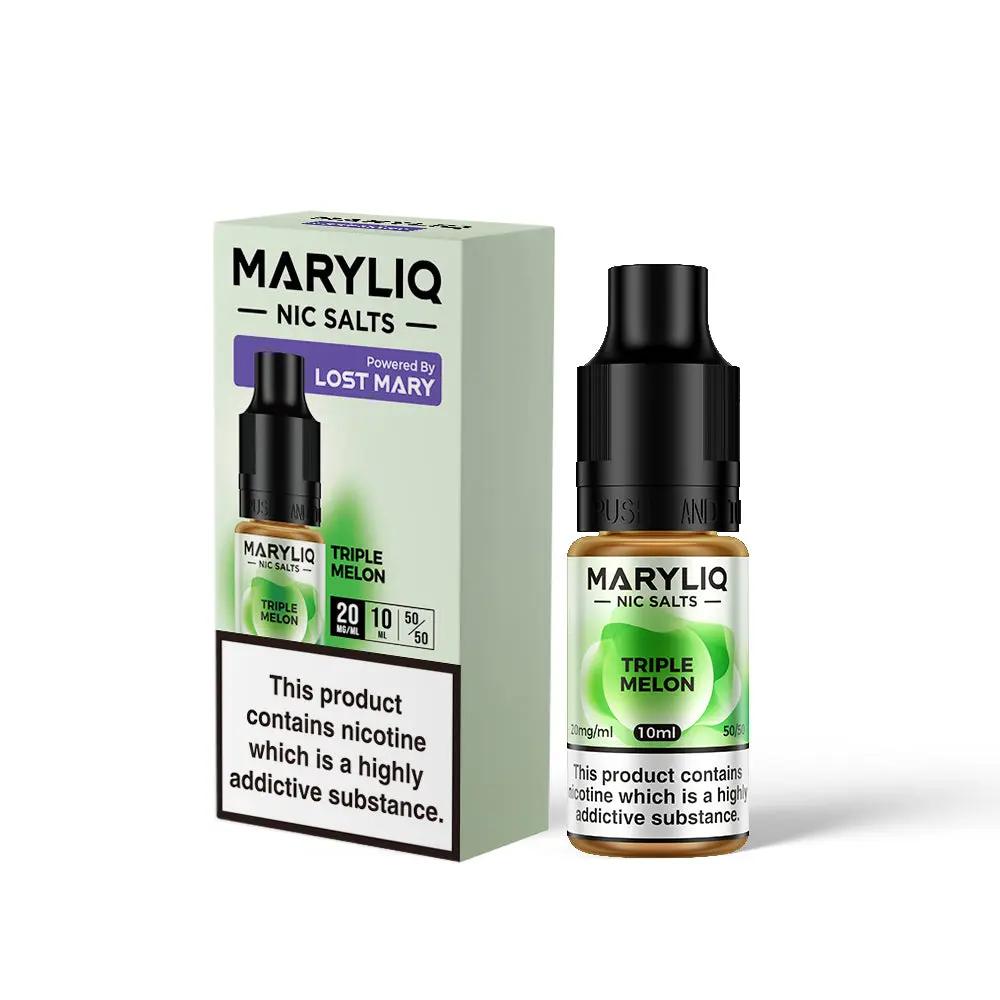 Product Image of Triple Melon Nic Salt E-Liquid by Maryliq Salts 10ml