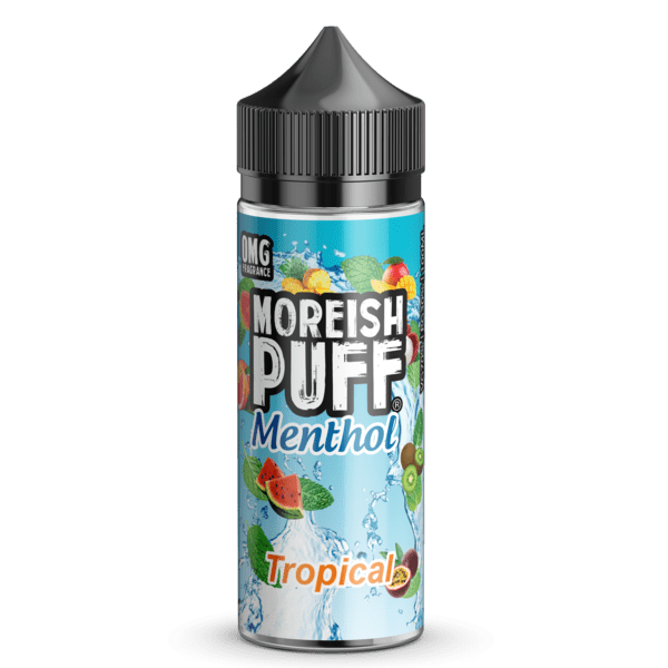 Product Image of Moreish Puff Menthol E Liquid - Tropical - 100ml