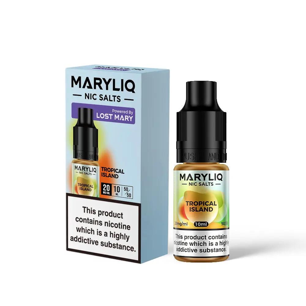 Product Image of Tropical Island Nic Salt E-Liquid by Maryliq Salts 10ml