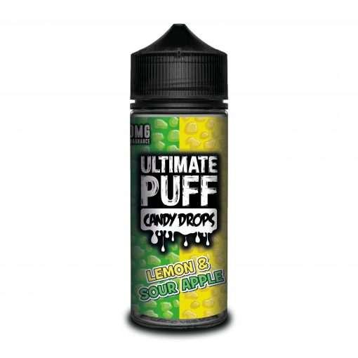 Product Image of Ultimate Puff Candy Drops E Liquid - Lemon & Sour Apple - 100ml