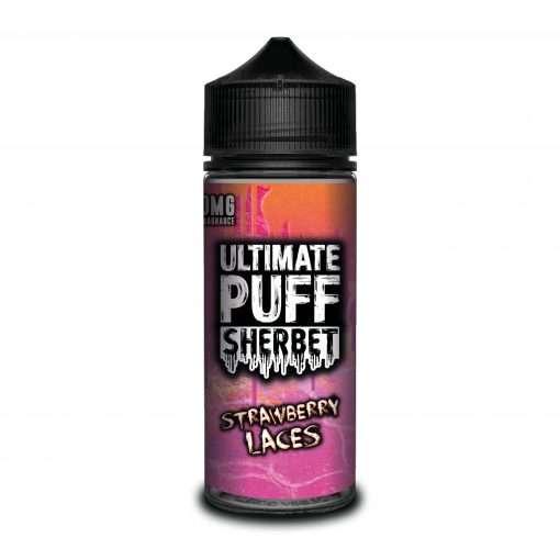 Product Image of Ultimate Puff Sherbet E Liquid - Strawberry Laces - 100ml