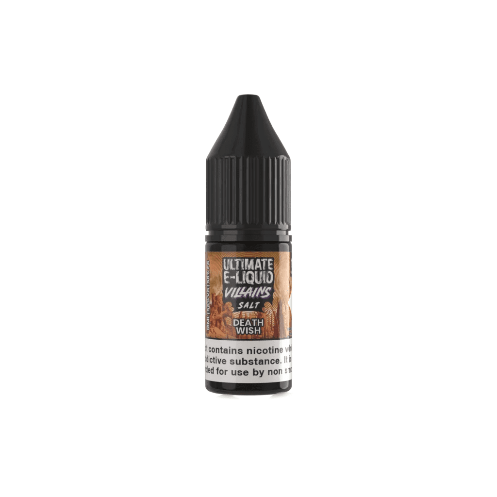 Product Image of Death Wish Villains Nic Salt E-Liquid by Ultimate Salts 10ml