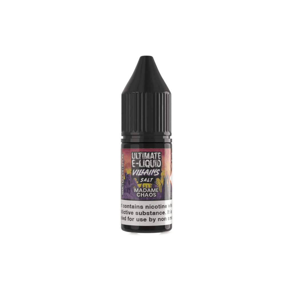 Product Image of Madame Chaos Villains Nic Salt E-Liquid by Ultimate Salts 10ml