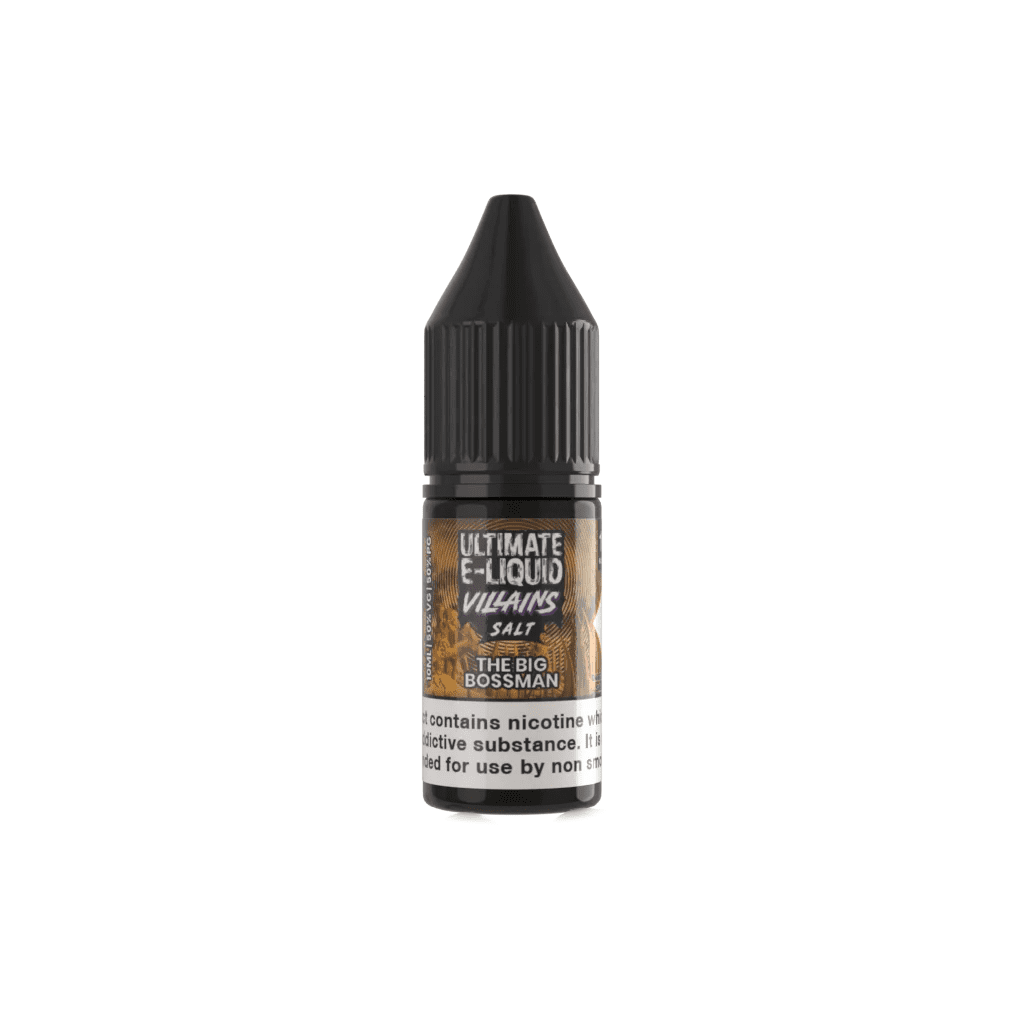 Product Image of The Big Bossman Villains Nic Salt E-Liquid by Ultimate Salts 10ml