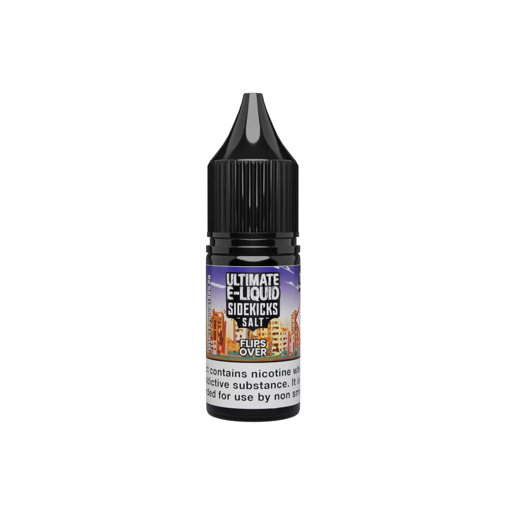 Product Image of Flips Over Sidekicks Nic Salt E-Liquid by Ultimate Salts 10ml