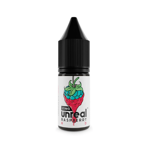 Product Image of Red Nic Salt E-Liquid by Unreal Raspberry 10ml