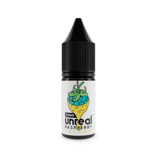 Product Image of Yellow Nic Salt E-Liquid by Unreal Raspberry 10ml