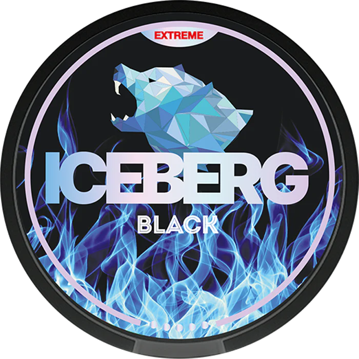 Product Image of Black Light Nicotine Pouches by Ice Berg 20mg/g